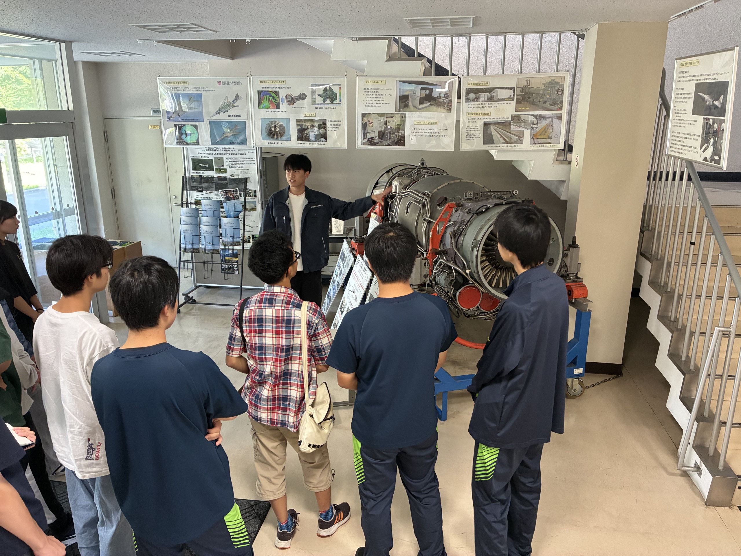 出張授業の様子
