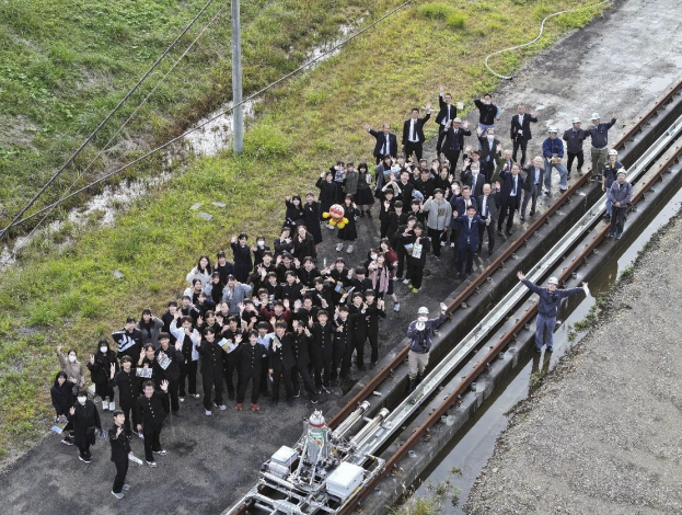 集合写真（白老実験場）